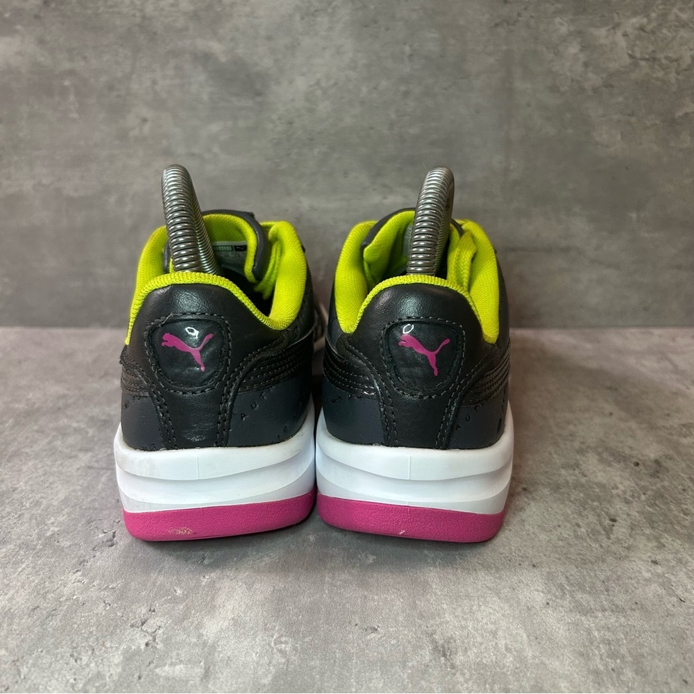 Puma Authentic Leather Sneakers Womens sz 7.5 - grey/pink - Picture 4 of 6